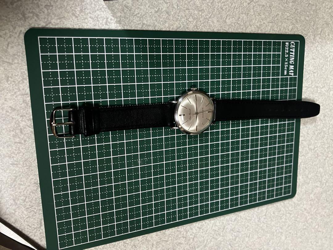 Seiko Marvel 14024 Vintage 17jewels Silver Round Manual Winding