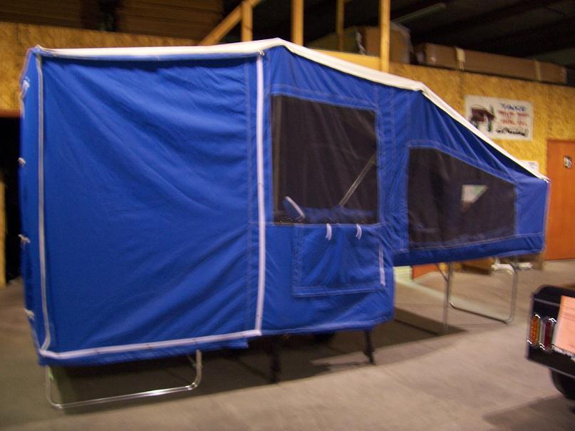 Time Out Trailer DELUXE model tent white camper small vehicles and