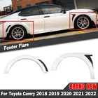 Car Wheel Fender Eyebrow For 2019 Toyota Camry YOFER Style 2018-24 SE XSE White