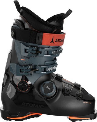 Atomic Hawx Prime 110 BOA GW Men's Alpine Ski Boots, Black/Storm/Orange, M26/26.