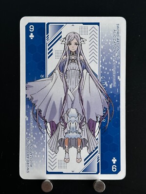 Quinella Administrator Sword Art Online SAO Playing Card Anime Manga C9