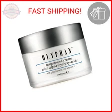 OLYPHAN Alpha Hydroxy Acid Cream for Face. Best Alpha Hydroxy Acid Exfoliating F