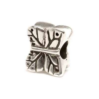 Trollbeads Elfbeads 925 Sterling Silver BUTTERFLY BEAD