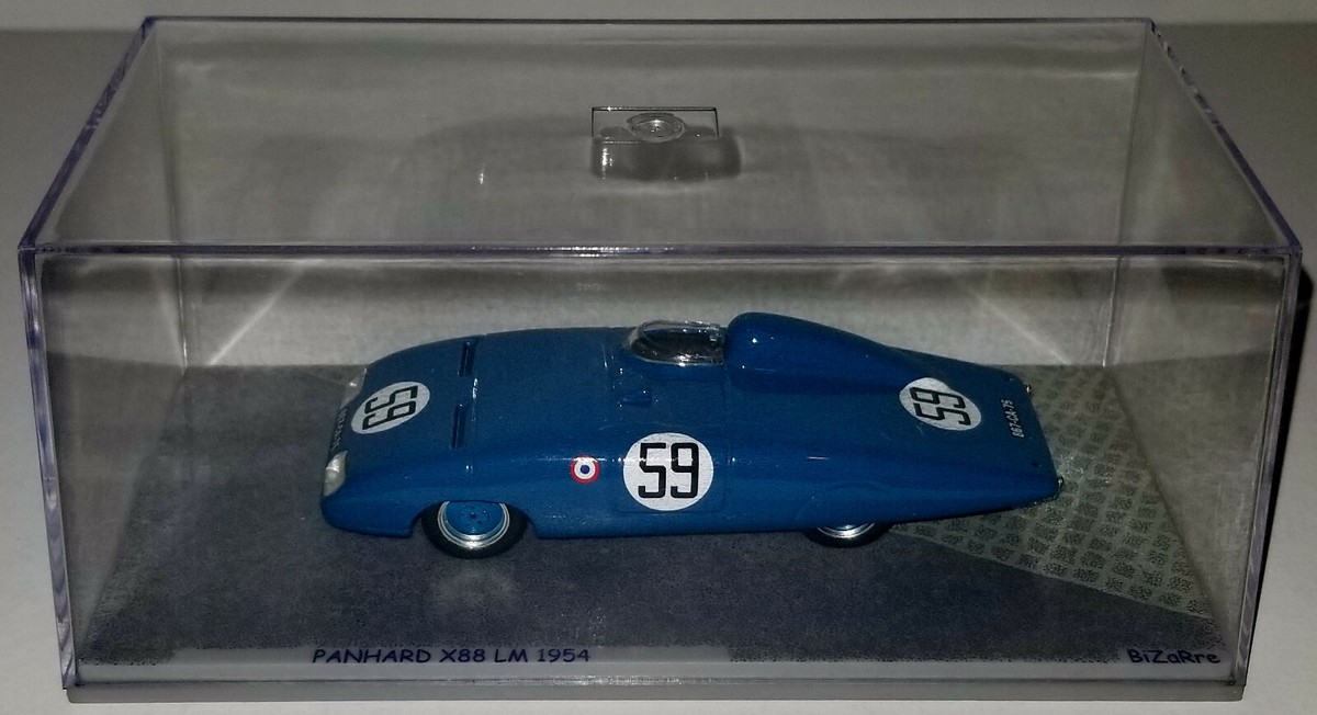 Bizarre 1/43 Panhard-Monopole X88 #59 Le Mans 1954 Cotton