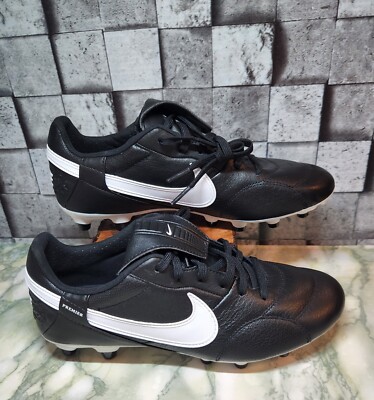 The Nike Premier III FG Soccer Cleats Men’s SZ 11 Black White HM0265-002 Nike Premier 3 Firm-Ground Low-Top Soccer Cleats. Nike.com main image 2