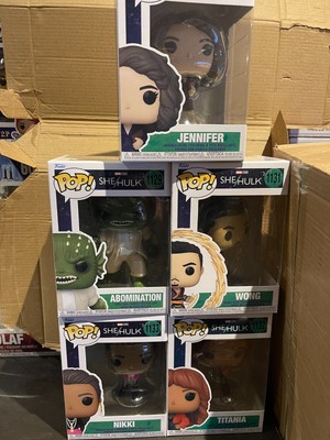 Funko Pop Marvel She Hulk Selections 1128/29/31/32/33