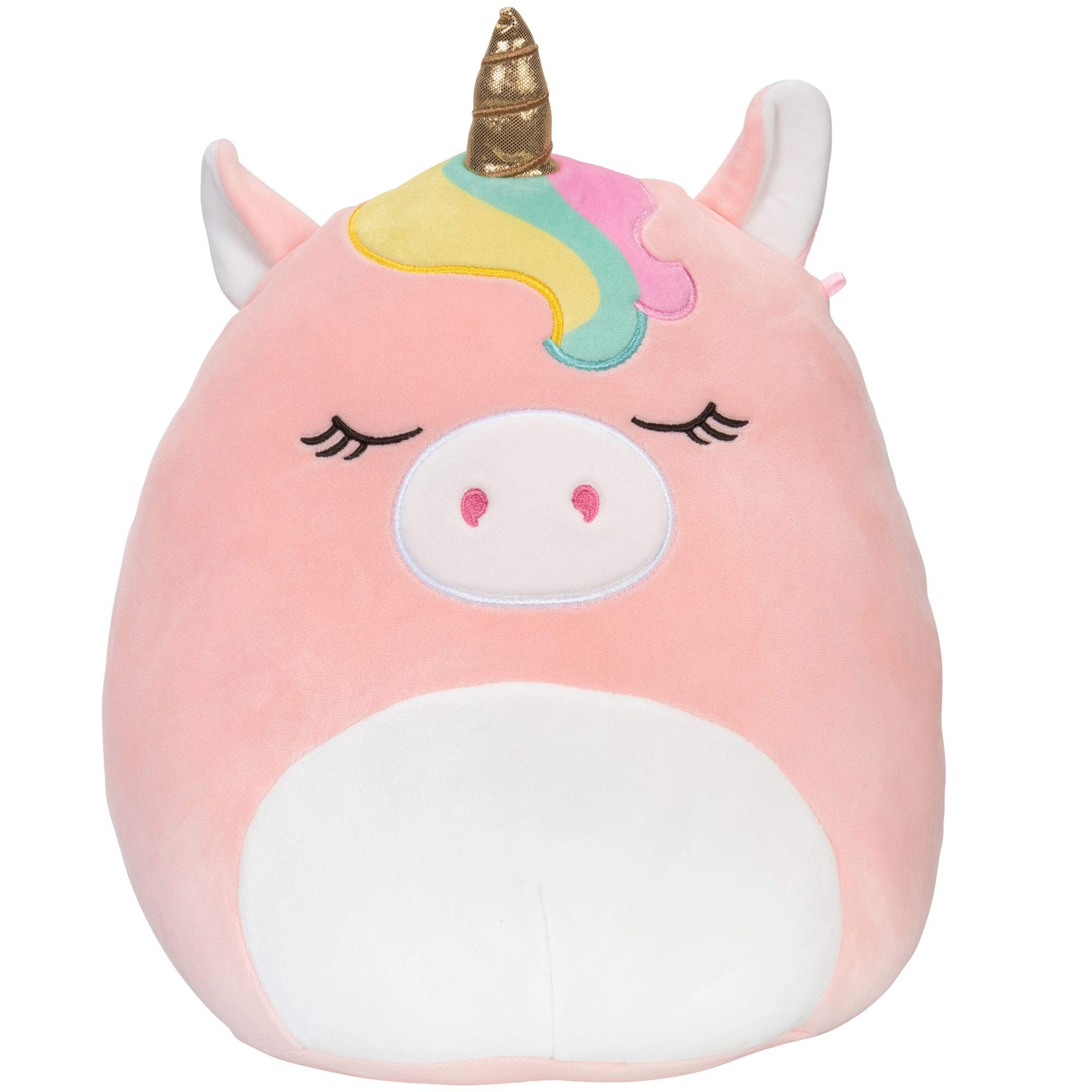 Official Kellytoy 12 Inch Ilene Ultra-Soft Pink Unicorn Plush Stuffed Animal