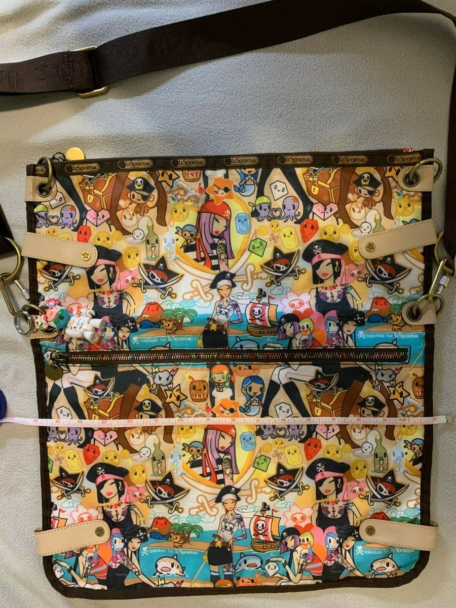 Lesportsac Tokidoki Corriere Pirates Messenger Bag- Rare | eBay
