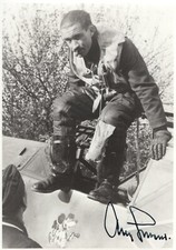 WW2 Luftwaffe Battle of Britain ace General Adolf Galland KC signed photo - No3