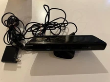 Genuine Microsoft XBOX 360 Kinect Sensor Bar 1414 Black with Power Adapter