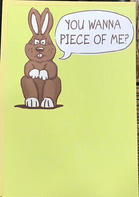 Funny Easter Card Happy Easter to One Hot Piece of Tail 