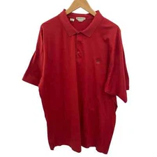 Cutter & Buck Golf Polo Shirt Mens XXL Red Cotton Mercerized "Forest Highlands"