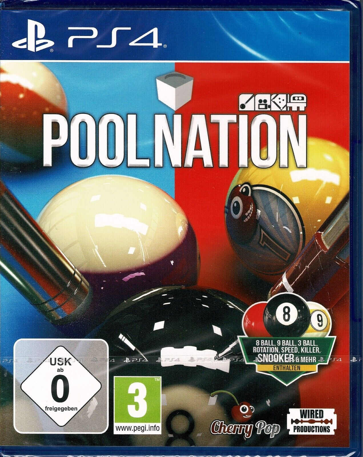 Pool Nation PS4 NUEVO + EMBALAJE ORIGINAL ENVÍO FLASH 20% de descuento en la compra de 4