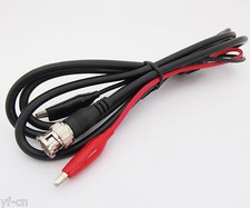 2pcs 1.5M/5FT BNC Male to Dual Alligator Clip 75ohm RG59 Test Coaxial Lead Cable
