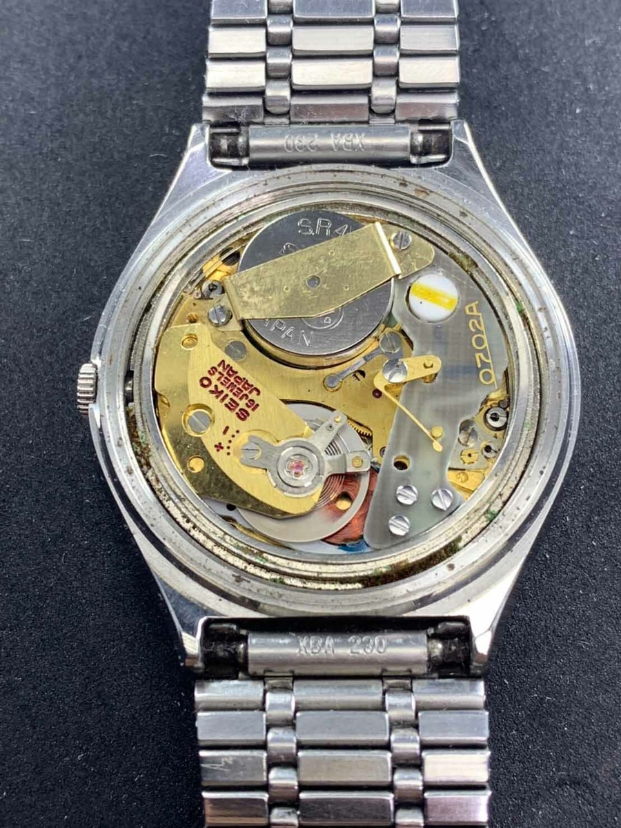 Vintage SEIKO ELNIX 0702-8020 Electronic Mechanical Wrist Watch