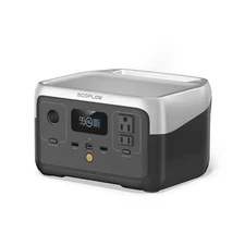 EF ECOFLOW Portable Power Station RIVER 2, 256Wh LiFePO4 Battery/ 1 Hour Fast...
