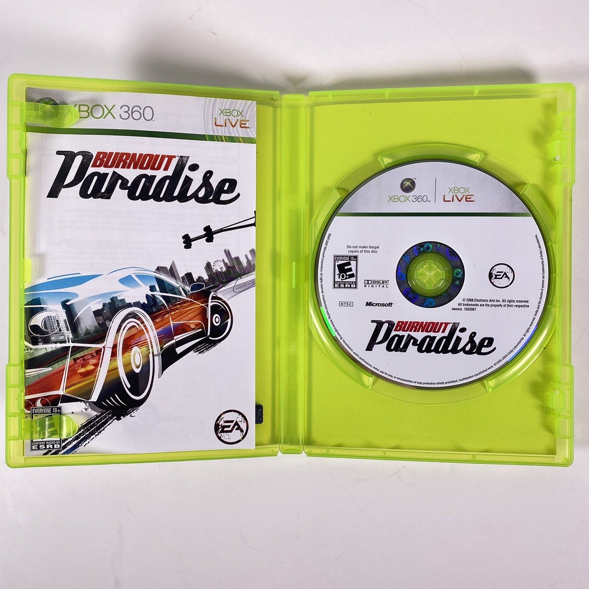 (未使用･未開封品)　バーンアウト パラダイス - Xbox360 sdt40b8 Xbox360 Burnout Paradise The Ultimate Box Japan Game