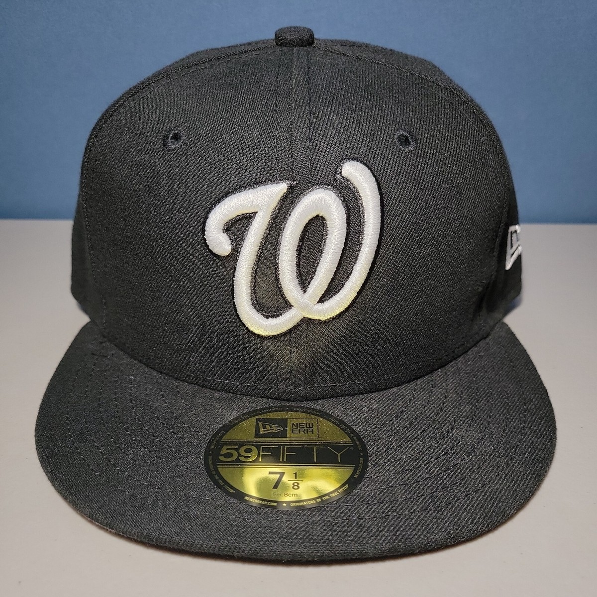 Casquette New Era 59FIFTY Washington Nationals – Rouge – Taille 7 1/4 – Neuve