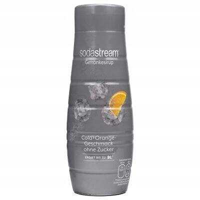 NEU Sodastream Sirup Cola Orange Zero 440ml zuckerfrei Getränkesirup