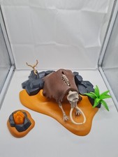 Playmobil 5087 Historia Obóz epoki kamienia kamiennego z ogniem - Szkielet dinozaura - Kolekcja prehistoryczna