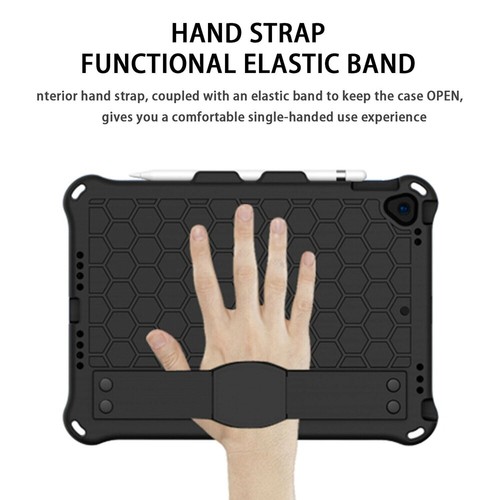 Rubber Stand Case Cover With Strap For iPad Mini Air Pro 1 2 3 4 5/6/7/8/9th Gen - Picture 20 of 84