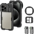 Neewer 15 Pro 67mm Case Aluminum Filter Adapter 17mm Backplane - Black