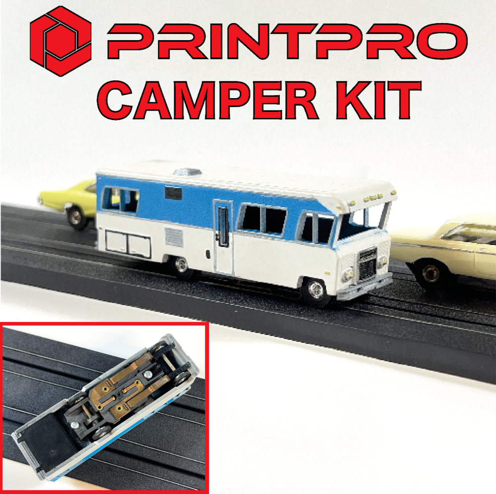 Aurora Thunderjet Tjet Slot Car Kit for RV Camper Body