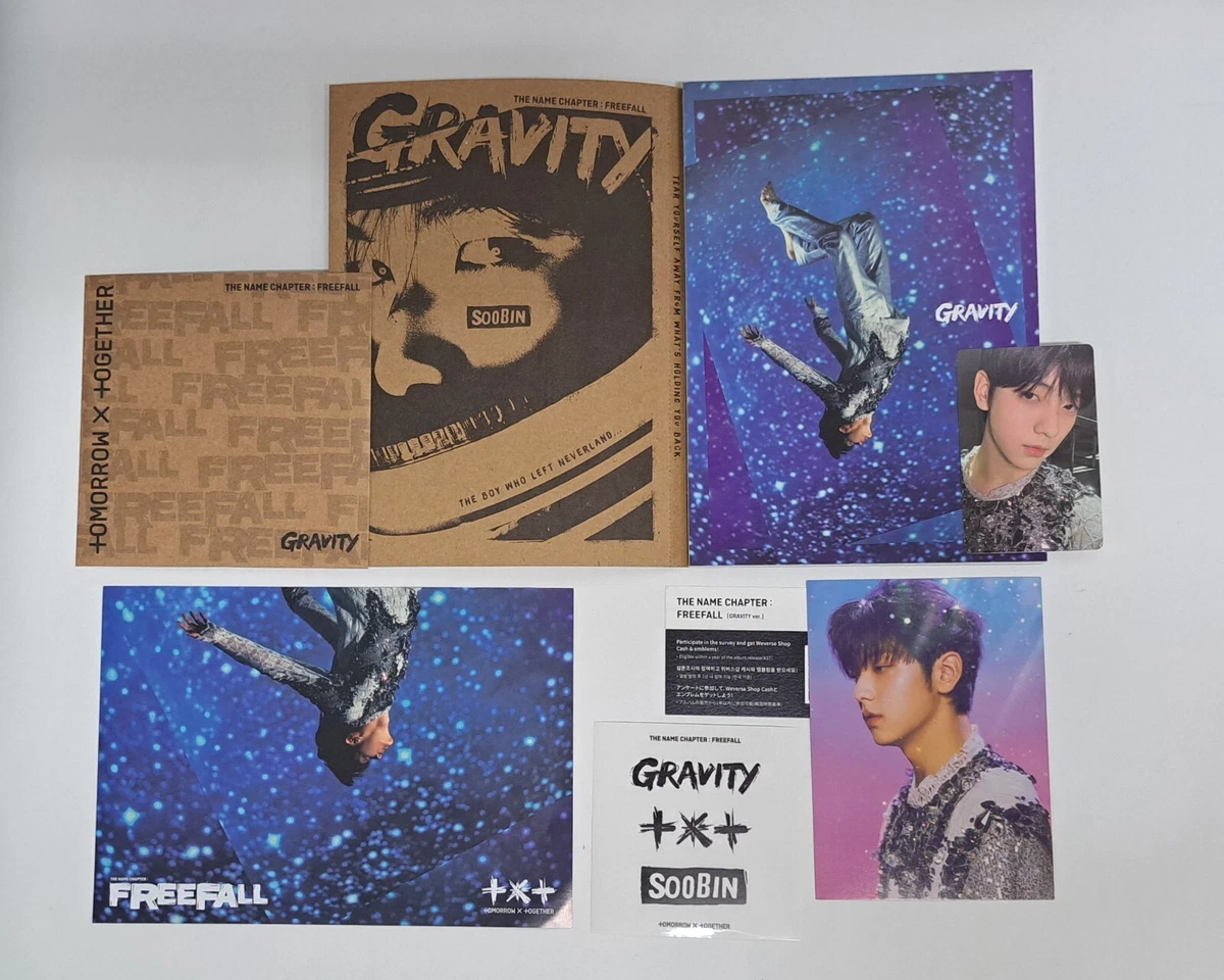 TXT FREEFALL REALITY GRAVITY スビン 特典 セット TXT FREEFALL REALITY GRAVITY スビン 特典 セット TXT FREEFALL