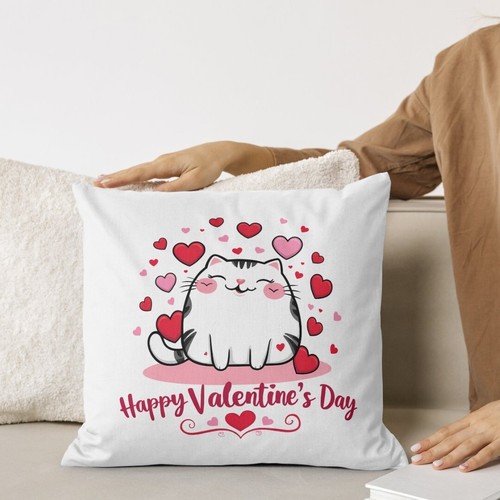 50+ Adorable Valentine's Day Cat Vector Designs Illustrations Digital Download - Picture 6 of 9