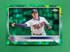 2022 Topps Chrome Update Series Sapphire JOE SMITH GREEN /75 #US55 #'d 43/75