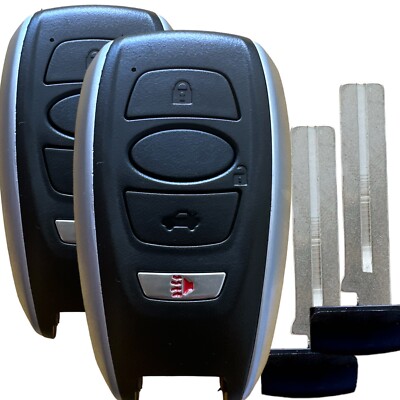2x New Replacement Proximity Key Fob Remote For Select Subaru
