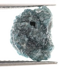 3.47 CT Blue Rough Gemstone, Real Natural Diamond, Raw Uncut Diamond For Ring