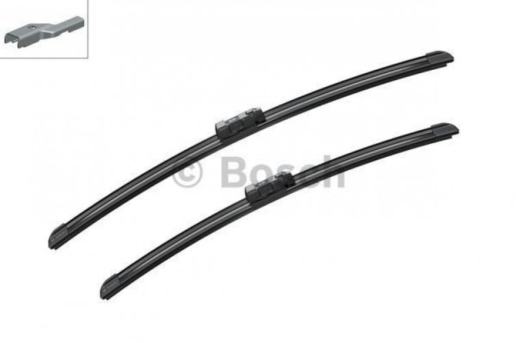 Balais d'essuie-glace plats pour VW Polo de qualité premium longue durée