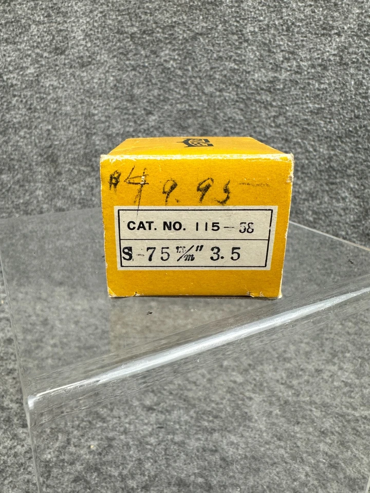 Lente ampliadora PRINZ 75 mm 1:3,5 hecha en Japón Foto 3 de 4