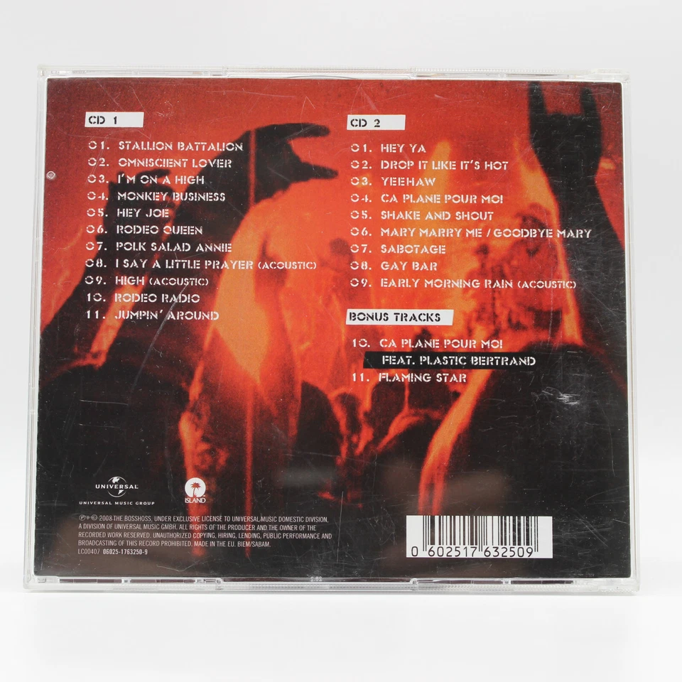 Musik CD | The BossHoss – Stallion Battalion Live | Disc poliert - Bild 2 von 2