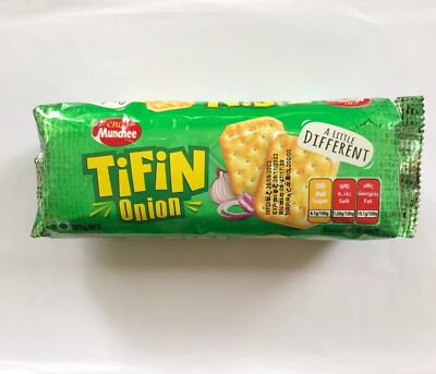 Munchee Tifin  Biscuit Natural Onion Flavored Best Quality Tea Time 100% ceylon