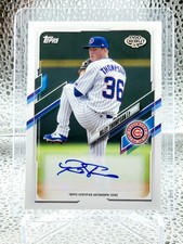 Riley Thompson 2021 Topps 1st Pro Debut Auto Card #PD-117 South Bend Cubs