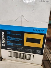 4 Pack Legrand Adorne Honey 3 - Gang Wall Plate New 