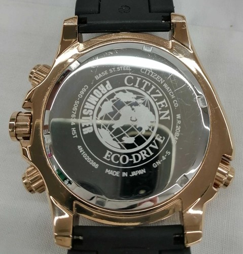 Citizen Promaster C660-S067634 Eco-Drive Digi-Ana Blk Or Ss Solar Montre Hommes - Photo 6 sur 7