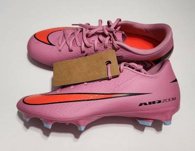 Nike Zoom Vapor 16 Academy FG/MG Pink Football Boots Size 8 FQ1458