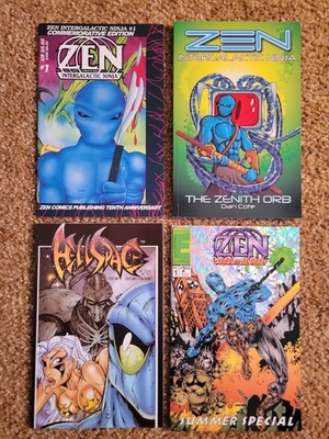 *NO OFFERS* Zen: Intergalactic Ninja #1 Reprint +Zenith Orb + Hellspace + Summer
