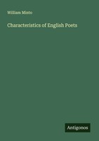 William Minto | Characteristics Of English Poets | Taschenbuch | Englisch (2025)