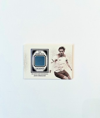 Futera Unique Nostalgia Jack Grealish The Story Of A Legend Game-Worn Patch /9
