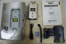 ZOOM H4 Handy Recorder Portable Digital Audio 4-Track Stereo X/Y Mic XLR Silver