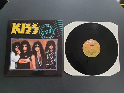 KISS - FOREVER 1990 UK PRESS 12" RECORD LTD EDITION GATEFOLD EX/EX