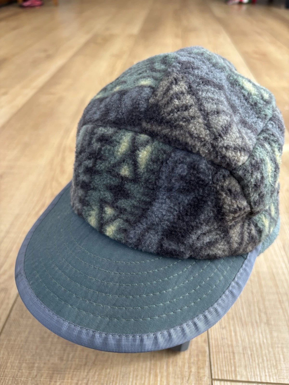 Vintage Patagonia Hat Cap Strap Back Synchilla Fleece Duckbill Ear Flap USA 90s
Opens in a new windo