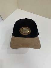 UPS United Parcel Service Ouray Hat Metal Logo Leather Patch Strapback Cap