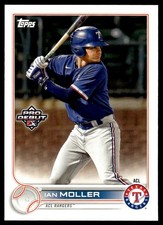 2022 Topps Pro Debut Ian Moller ACL Rangers #PD-5