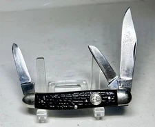 Vintage Boker Tree Brand 3-Blade Stockman Pocket Knife Solingen Germany