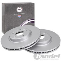 2X Abs Bremsscheiben 320Mm BelÜFtet Vorne Passend FüR Audi A4 A5 A6 A7 Q5 | 1811